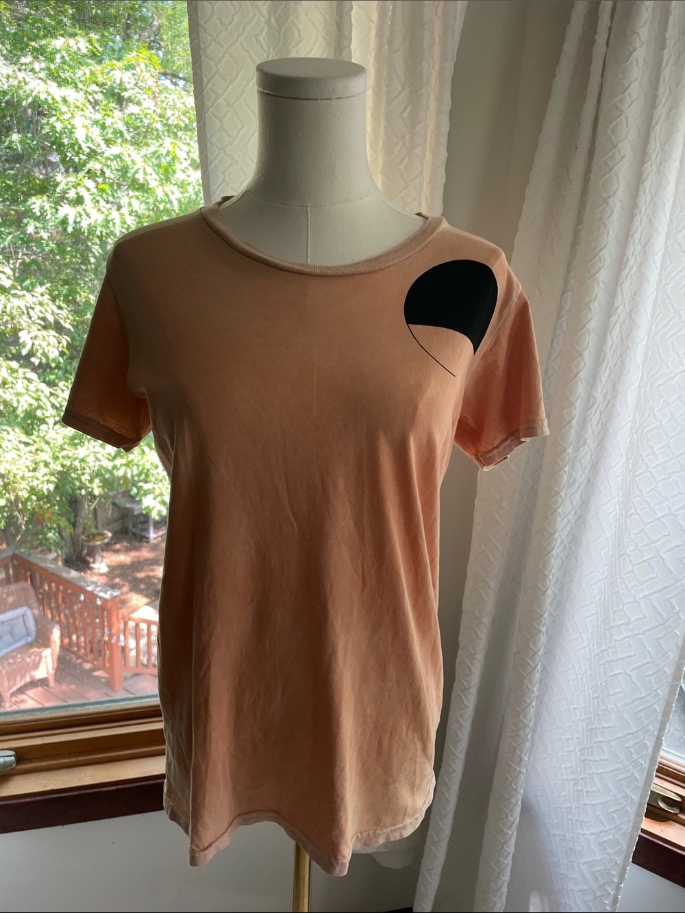 FREECITY Sign Goldenline Short-Sleeve Crewneck Tee with Accent Small